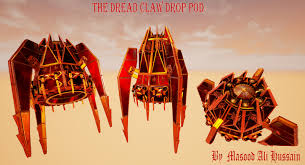 The drop dead date is the last. Artstation The Dread Claw Drop Pod From The Warhammer Universe Masood Ali Hussain