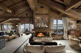 Tessuti Montagna Colori Naturali Arredamento Chalet Progettazione Chalet Arredamento Di Montagna