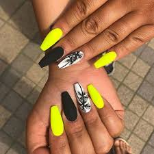 A0fc2587 25 Best Summer Stylish Acrylic Nail Designs For 2019 Coffin Nails Designs Summer Acrylic Nail De In 2020 Neon Nail Designs Pretty Acrylic Nails Dream Nails