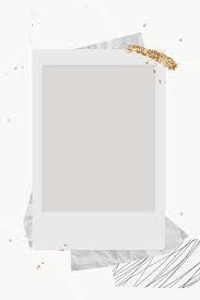 Blank Instant Photo Frame Background Transparent Png Free Image By Rawpixel Com Nunny Instagram Frame Template Instagram Frame Instagram Photo Frame