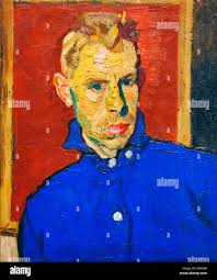 Stuart Davis, Self-Portrait, 1919 Stock Photo