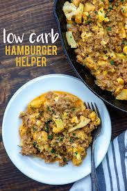 The Best Healthy Hamburger Helper Low Carb Kid Friendly Recipe Healthy Hamburger Hamburger Helper Hamburger Meat Recipes