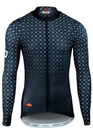 Thermal Rain Langarm Radtrikot Piekfein Radtrikot Fahrradbekleidung Rennrad Trikot