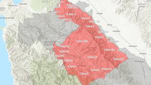August 31 white river fire information map. Evacuation Orders Lifted For The Carmel And River Fire Burn Scar Areas