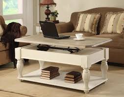 Lift top coffee table that seems simple at first and can be used as such but also has the ability it's top farther out and higher to give more comfortable access to i received the lift top 4 legs coffee table with storage in great condition. Adjustable Height Coffee Table You Ll Love In 2021 Visualhunt