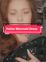 #halterdress #mermaiddress #haltermeelrmaiddress #sparklydress  #plussizefriendly #plussizepromdresses #prom2025