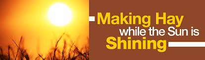 Translations with transcription, pronunciation, and examples in an online dictionary. Making Hay While The Sun Is Shining Sonny S The Carwash Factory