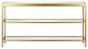 We did not find results for: Contemporary Console Table Metal Frame And Glass Top With Open Shelves Brass Traditional Console Tables By Efurnish Houzz