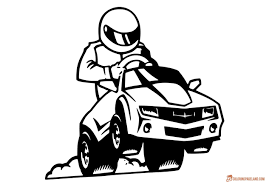 Coloring pages are fun for children of all ages and are a great educational tool that helps children develop fine motor skills, creativity and color recognition! Race Car Coloring Pages Free Printable Pictures