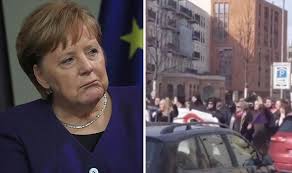 Merkel has said in the past that her fdj role at the academy was more that of a cultural secretary and that her duties included buying theater. Eu News Angela Merkel S Legacy In Tatters As Protests Hit East Germany World News Express Co Uk