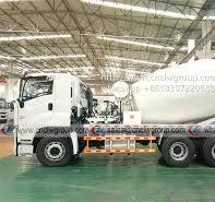 ISUZU GIGA 6x4 12cbm concrete mixer transfer tanker truck