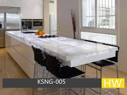 Backlit White Quartz Countertop From China Top Kitchen Table Countertops Modern Kitchen Furniture