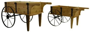 Wooden Carts Wagons Displays Kiosks And Kits For Sale At Frontier Carriages Wooden Cart Wooden Old Wood