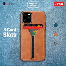 It wraps it in a hard, polycarbonate shell, and then adds a leather layer to that. Elastic Slot Iphone 11 Pro Max Leather Case Wallet Card Holder Shockproof Cover Ebay