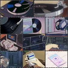 Aesthetic Music Anime Retro Music Instruments