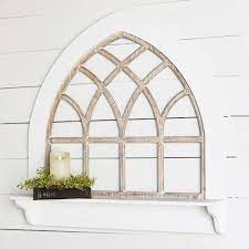 Arched Window Pane Wall Decor Windowpane Walldecor Window Pane Wall Decor Arched Windows Frame Shelf