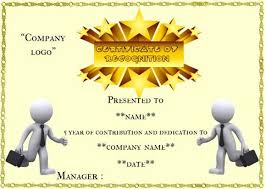 The employee experience certificate is also required to get a bank account or any other service. Employee Anniversary Certificate Template 12 Professional Word Templates Demplates