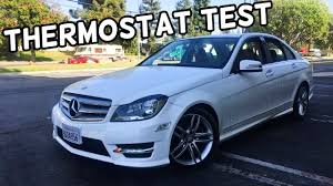 How To Test Thermostat On Mercedes C200 C220 C250 C260 C280 C300 C350 Youtube