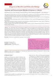 Check spelling or type a new query. Pdf Taxonomic And Characterization Methods Of Streptomyces A Review