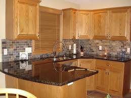 honey oak cabinets
