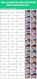 Hair styles in animal crossing. Welcome To Tealight Guide To Hex Editing Acnl