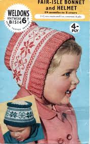 Fair Isle Baby Hat
