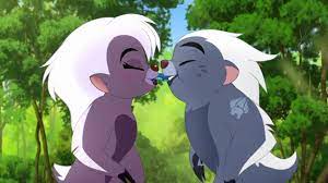 They don't have specific representation. The Lion Guard Bunga And Binga Kiss Youtube