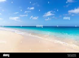 Sandy beach cabo verde hi-res stock photography and images