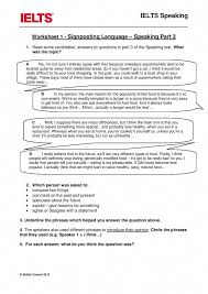 Worksheet 1 Signposting Language Speaking Part 3 Ielts Writing Ielts English Language Learning