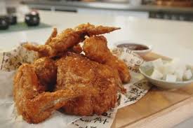 Carefully drop all the chicken and fry for 2 to 3 minutes or until golden brown and fully cooked. Korean Fried Chicken With Pickled Radish Cubes Recipe