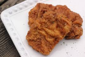 We needed one without egg and this fits the bill. Fried Boneless Pork Chops Bainbridgega Com