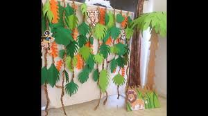See more ideas about safari birthday, jungle theme birthday. Diy Crafts Forest Animals Theme Kids Birthday Party Decoration Youtube