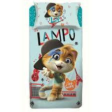 Set colorati dai toni vivaci o in stile colony dai toni beige e nocciola. Lenzuola Letto Singolo Completo 44 Gatti Sopra Sotto E Federa Lampo