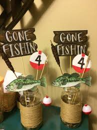 See more ideas about fishing birthday party, fishing birthday, fishing party. Little Boy Fishing Party Table Centerpieces Fishing Themed Birthday Party Fishing Birthday Fishing Birthday Party