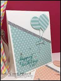 It's your card, make it the size you want. Birthday Balloons Make It In Minutes Video Handmade Birthday Cards Card Making Birthday Birthday Cards Diy