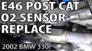 Is it separate or built in valve cover. E46 Post Cat Oxygen Sensor Replacement M54rebuild 3 Youtube