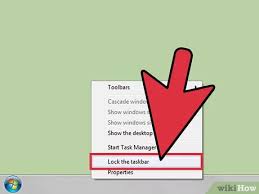 How to lock or unlock taskbar in windows 10. How To Lock The Windows 7 Taskbar 7 Steps With Pictures