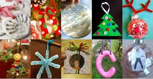They span a range of crafting skill levels: 30 Homemade Christmas Ornaments For Kids Hands On As We Grow