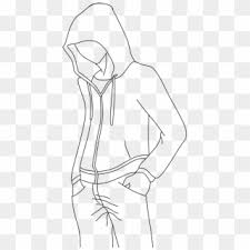 Do anime characters even have lips? Outline For Hoodie Designs Drawing Base Manga Drawing Sketch Hd Png Download 900x1025 3346475 Pngfind