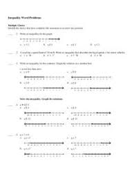 Back to 50 inequality word problems worksheet. Inequalities Word Problems Worksheet Worksheet Dubai Khalifa