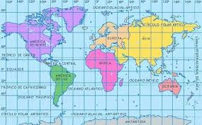 Está formado por dos grandes islas: Mapa Mundi Herramienta Geografica Para Ubicar Destinos Coordenadas Geograficas Mapa Mundi Mapa