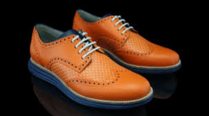 Cole Haan Lunargrand Wingtip Knicks Orange For Spike Lee By Revive Customs Sole Collector