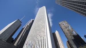Filmed on march 15, 2016: An External Glass Elevator Could Be Part Of The Aon Center S New Observatory