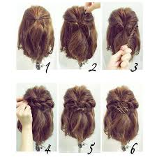Coiffures Magnifiques Pour Cheveux Courts Coiffures Simples Coiffure Cheveux Mi Long Cheveux Courts