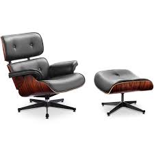 The lounge chair and ottoman are furnishings made of molded plywood and leather, designed for the furniture company. Lounge Sessel Mit Ottoman 799 00