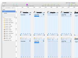 Ios 11 Grid Template For Iphone X And Iphone 8 Android App Design Ios App Design Wireframe Design