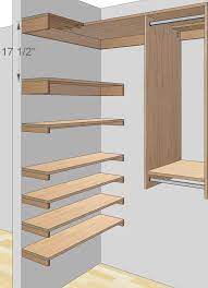 Throw in the fact that it can be adjusted to fit almost any size closet, and we have a winner! Diy Tips And Tricks For Home Improvement Plus Free Woodworking Plans For Furniture Closet Org Closet Organizer Plans Custom Closet Organization Closet Remodel