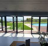 Aluminum BiFold Door 96x96 (3L) Outswing Black