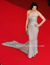 Dita von teese on instagram: Dita Von Teese Silber Festliches Kleid Cannes Ozean Dreizehn Premiere Roter Teppich Thecelebritydresses