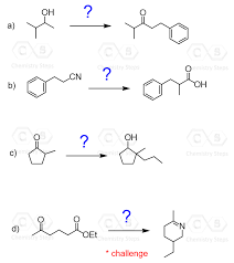 Enolate Alkylation Multistep Retrosynthetic Practice Problems Organic Chemistry Study Chemistry Organic Chemistry